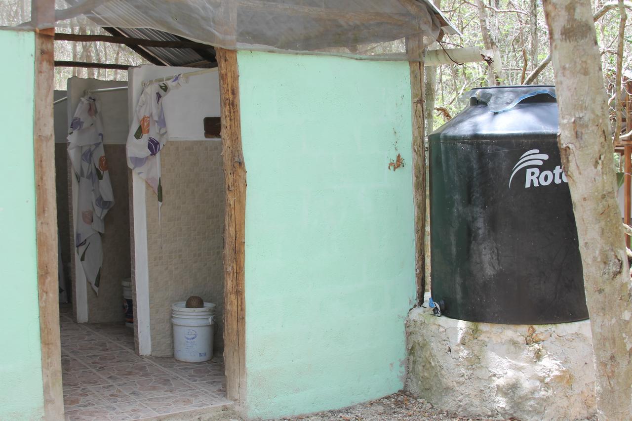 Campamento Yaax Che en Calakmul Conhuas Bagian luar foto